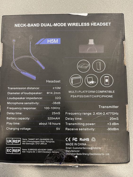 Kopfhörer: Headset / Earphone / Earpods / Kopfhörer NEU – Neu und originalverpackt aus Wohlen AG von abaci 1