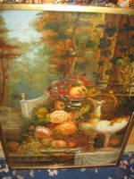 Barock. Ein altes und schönes Ölgemälde.
