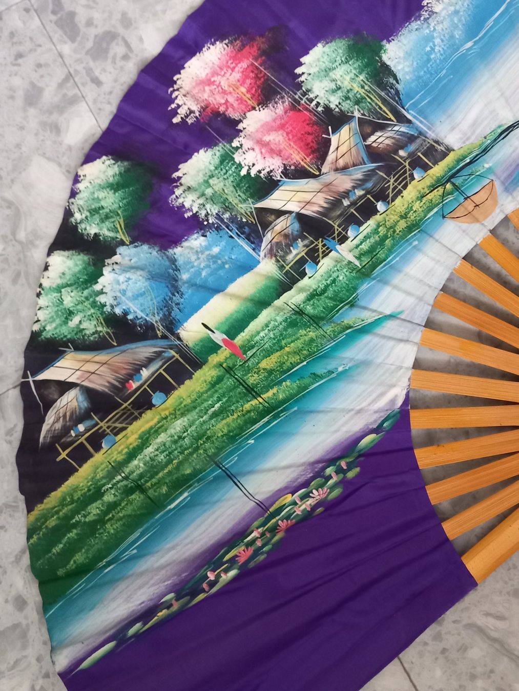 Tutte le decorazioni: Wandfächer aus Thailand – Usato da Lindau venduto da san_kg2j 1