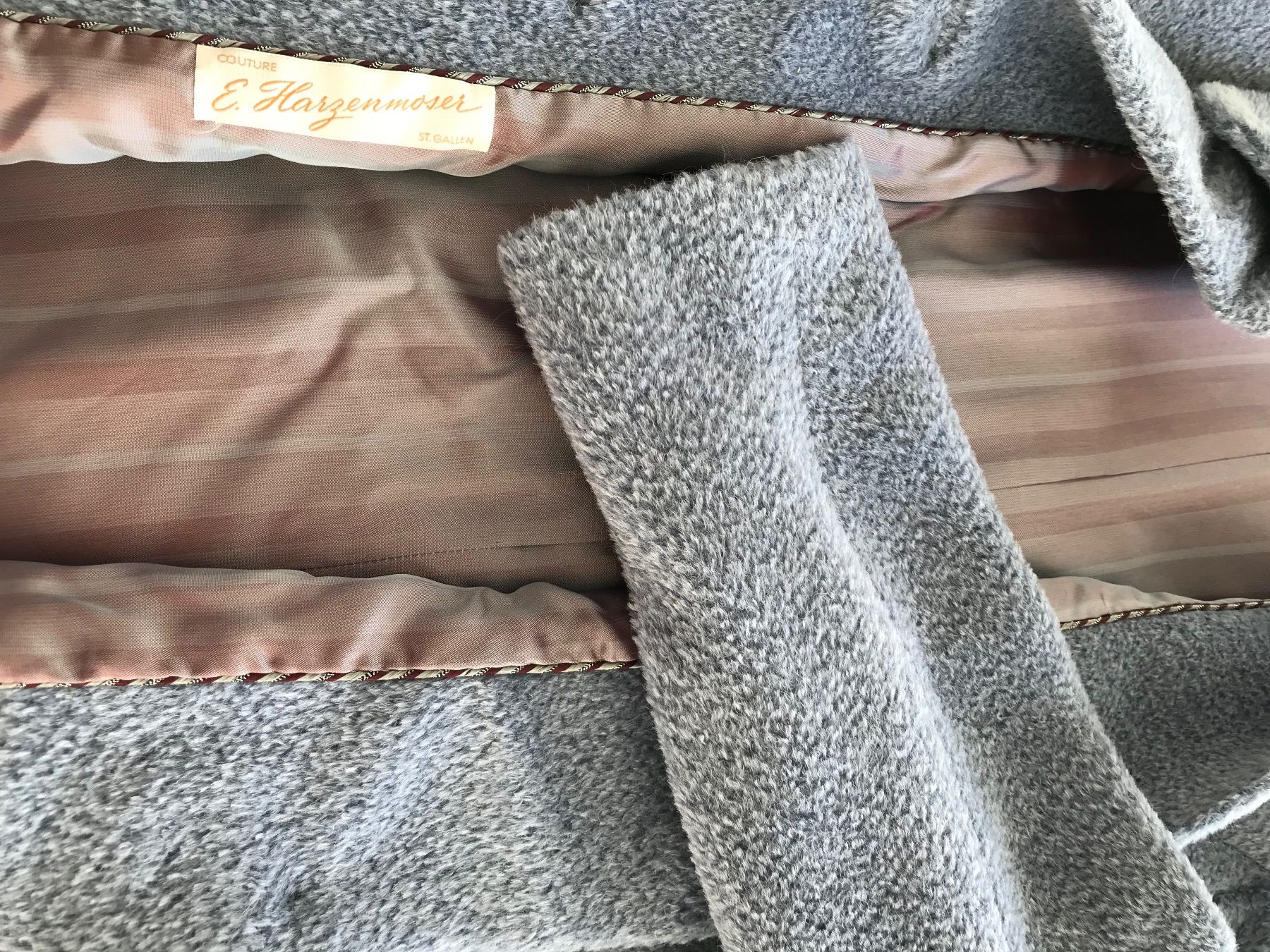 Cappotti: Warmer Damen Wollmantel, hellblau, Gr. 36 Winter – Usato da Niederteufen venduto da mix18 3