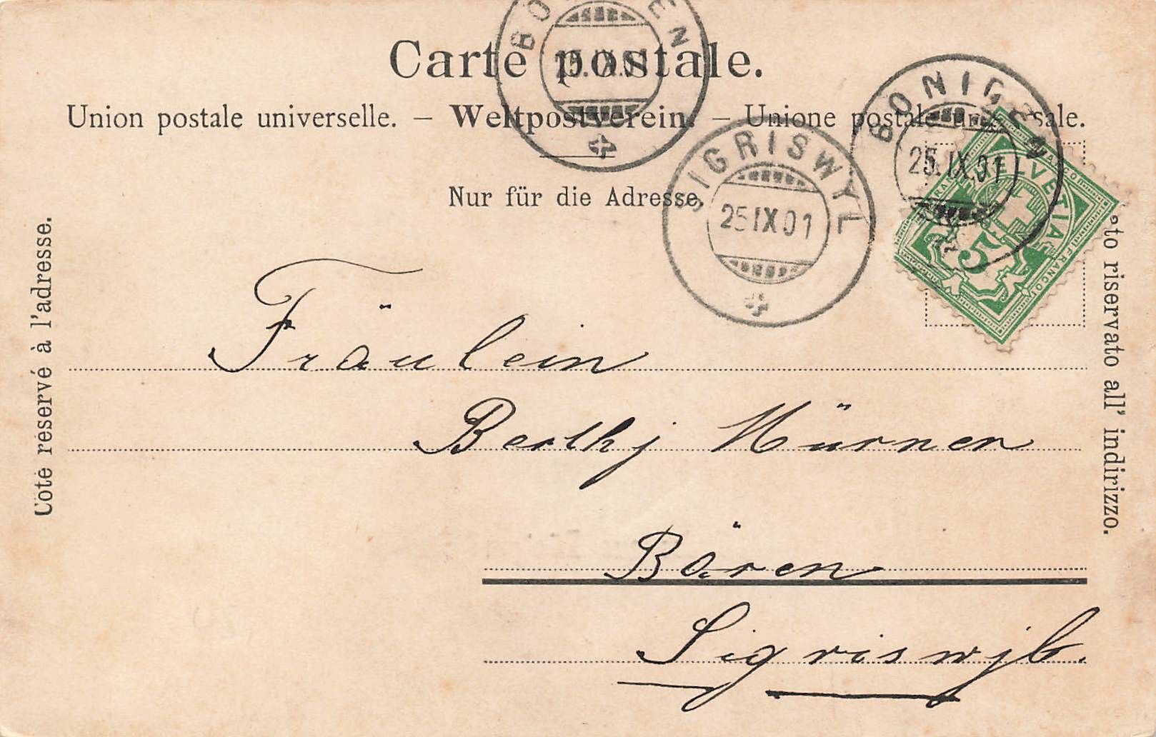 Cartes postales: Gruss aus Bönigen – D'occasion à Biasca par Blenio71 1