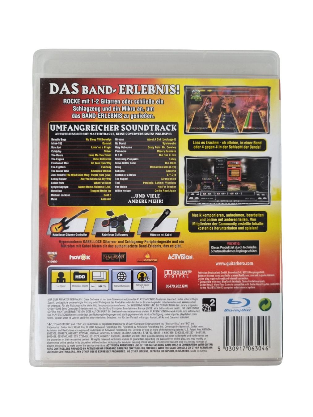 Giochi: PS3 Guitar Hero World Tour – Nuovo (secondo la descrizione) da Wangen b. Olten venduto da Restwert_Wangen 1