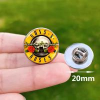 Badge Guns N' Roses neuf - Accessoire Rock Indémodable! J012