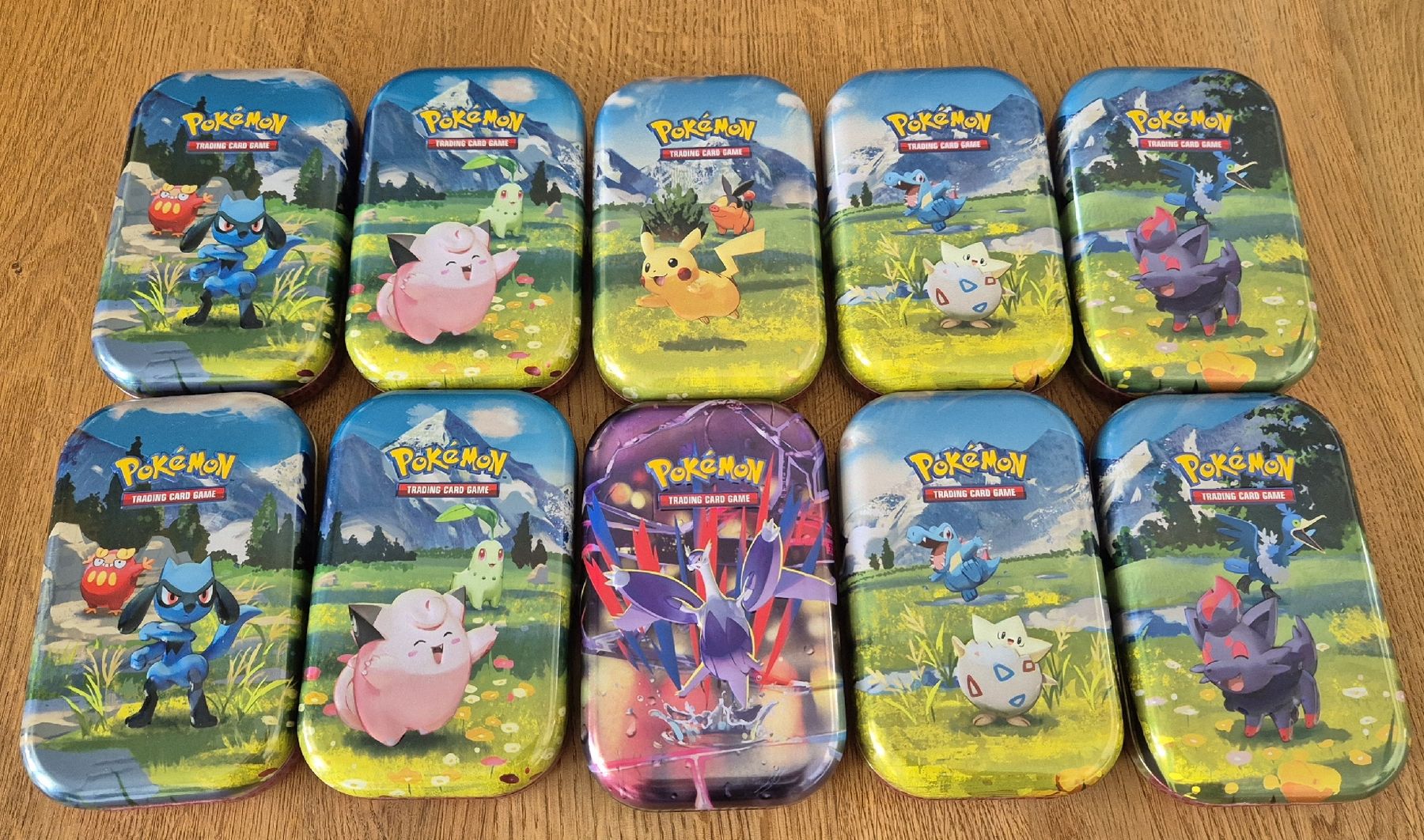 Pokémon Carte collezionabili: Pokémon Mini-Tins, 10 Stück, (LEER!) – Usato da Zofingen venduto da Sammelsurium92
