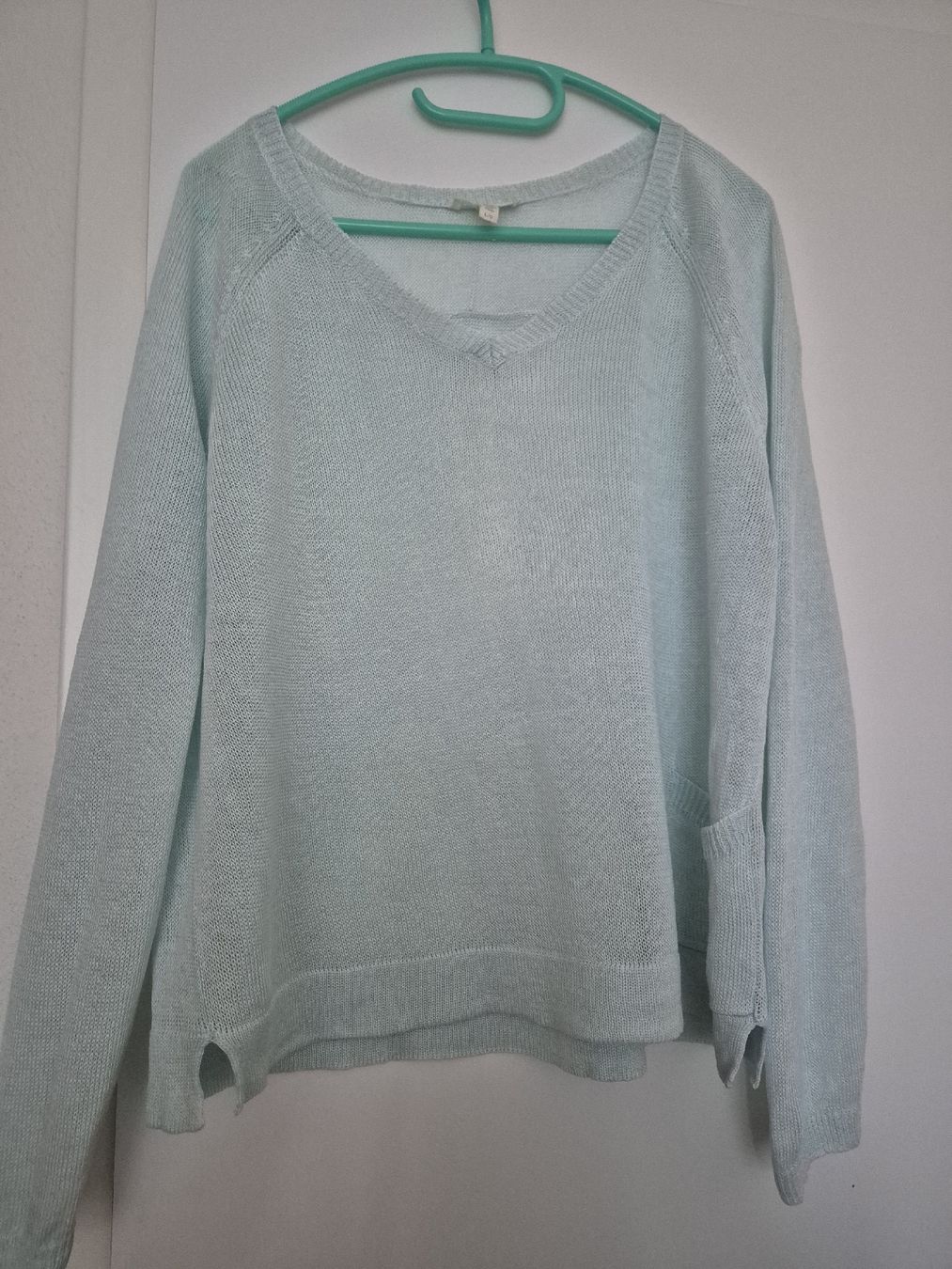 Maglioni & Felpe: Eileen Fisher Pullover hellblau Grösse L 100% Leinen – Nuovo (secondo la descrizione) da Herrliberg venduto da SELENONAUTKA