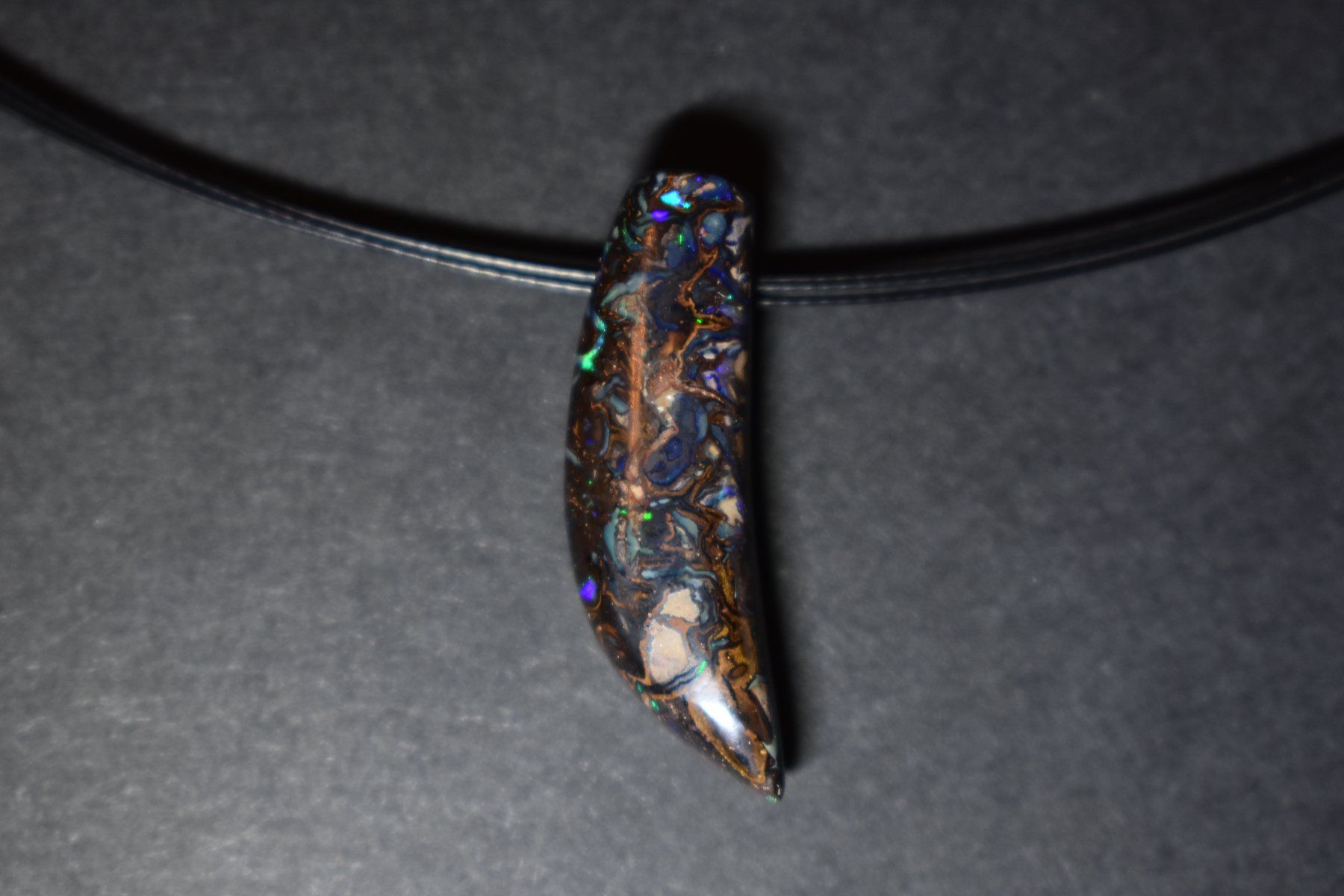 Edelsteine: Boulder Opal Anhänger – Neu (gemäss Beschreibung) aus Aarwangen von kay_f7f5 1