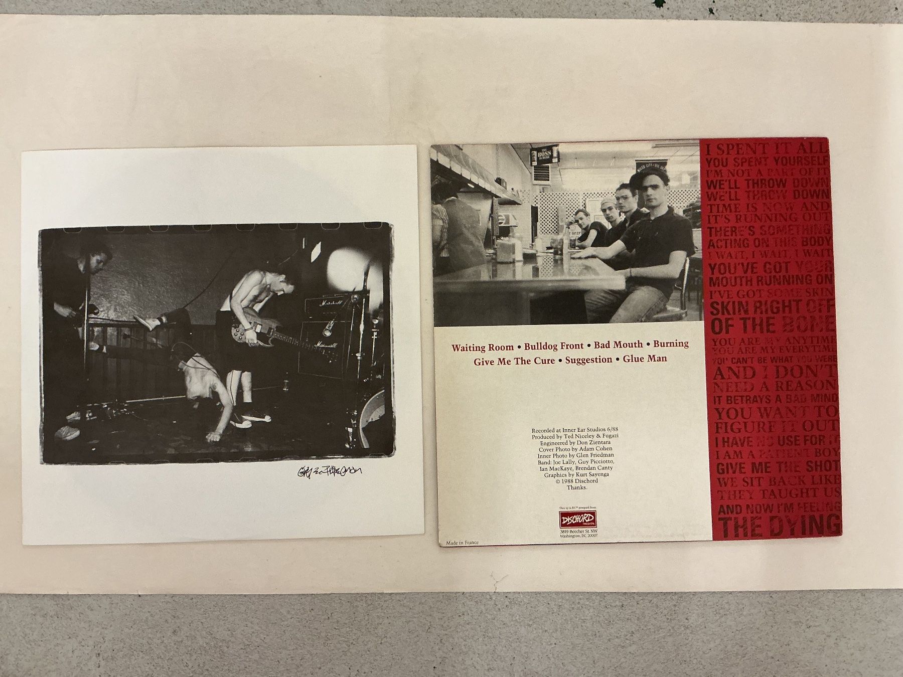 Dischi in vinile: Fugazi EP 1988 – Usato da Winterthur venduto da Tumko-Vinyl 1