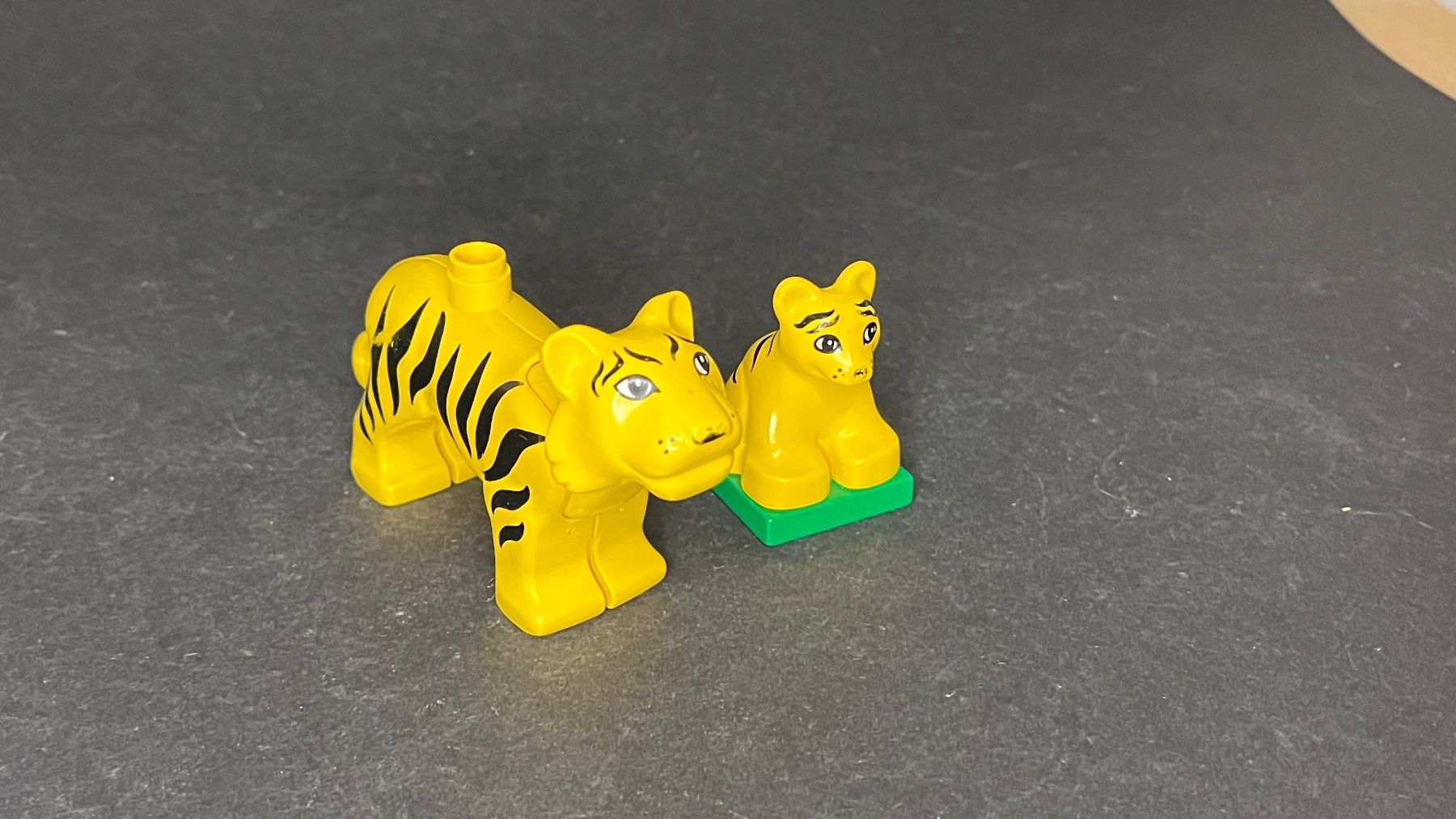 Lego Statuette: LEGO Duplo Leopard Löwe/Tiger mit Babys – Usato da Ennetbaden venduto da teo_yg9s 3