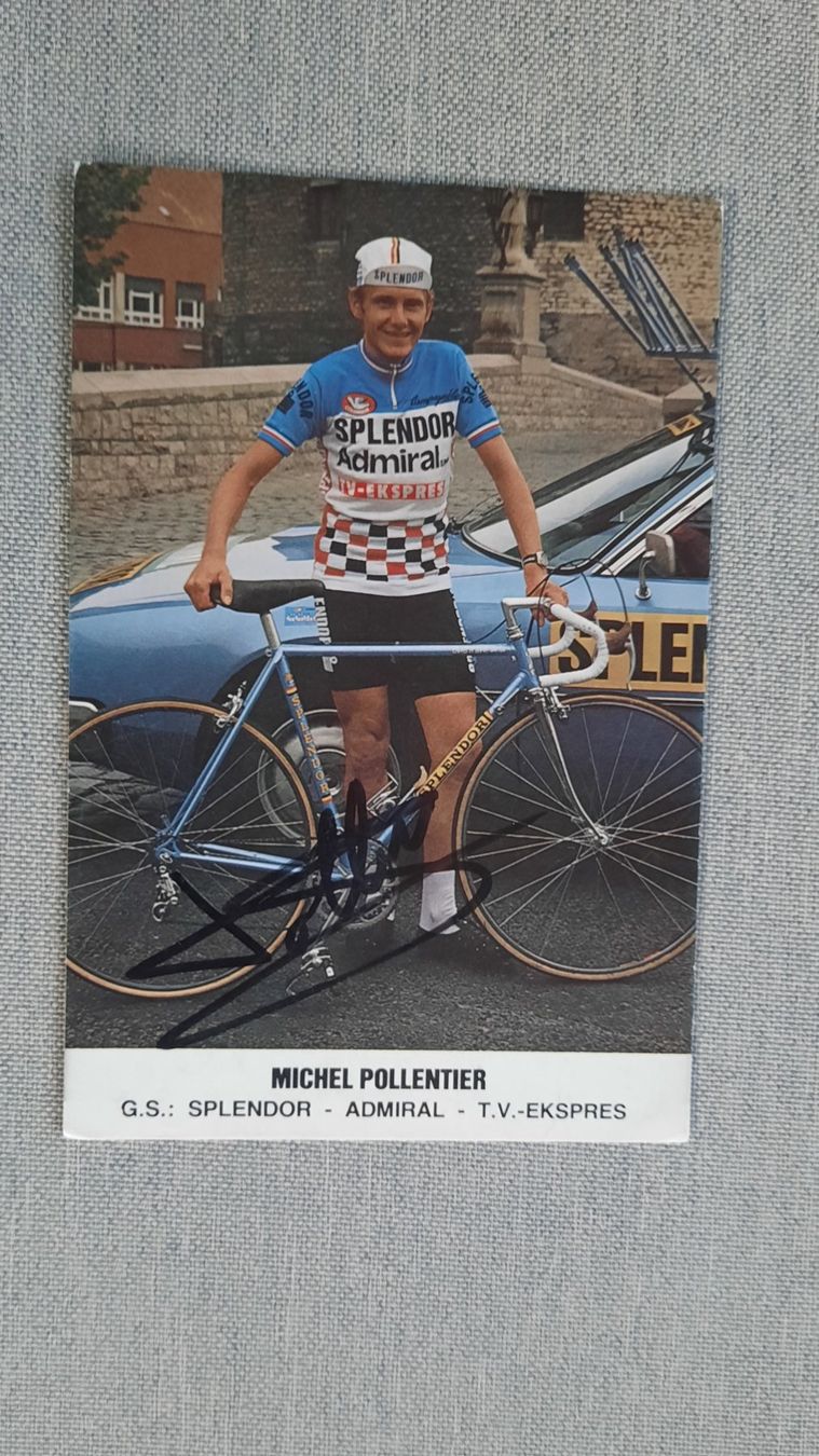 Autografi: Autogrammkarte Michel Pollentier – Usato da Schmerikon venduto da Olympia04