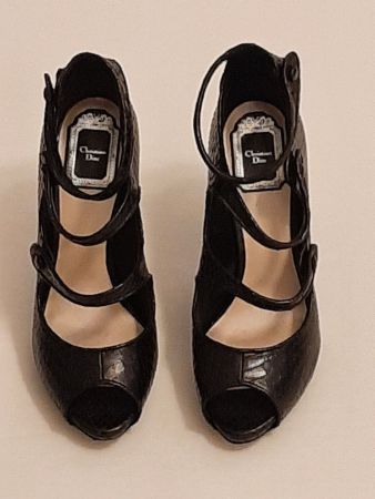 Dior Peeptoes Schuhe Grösse 38