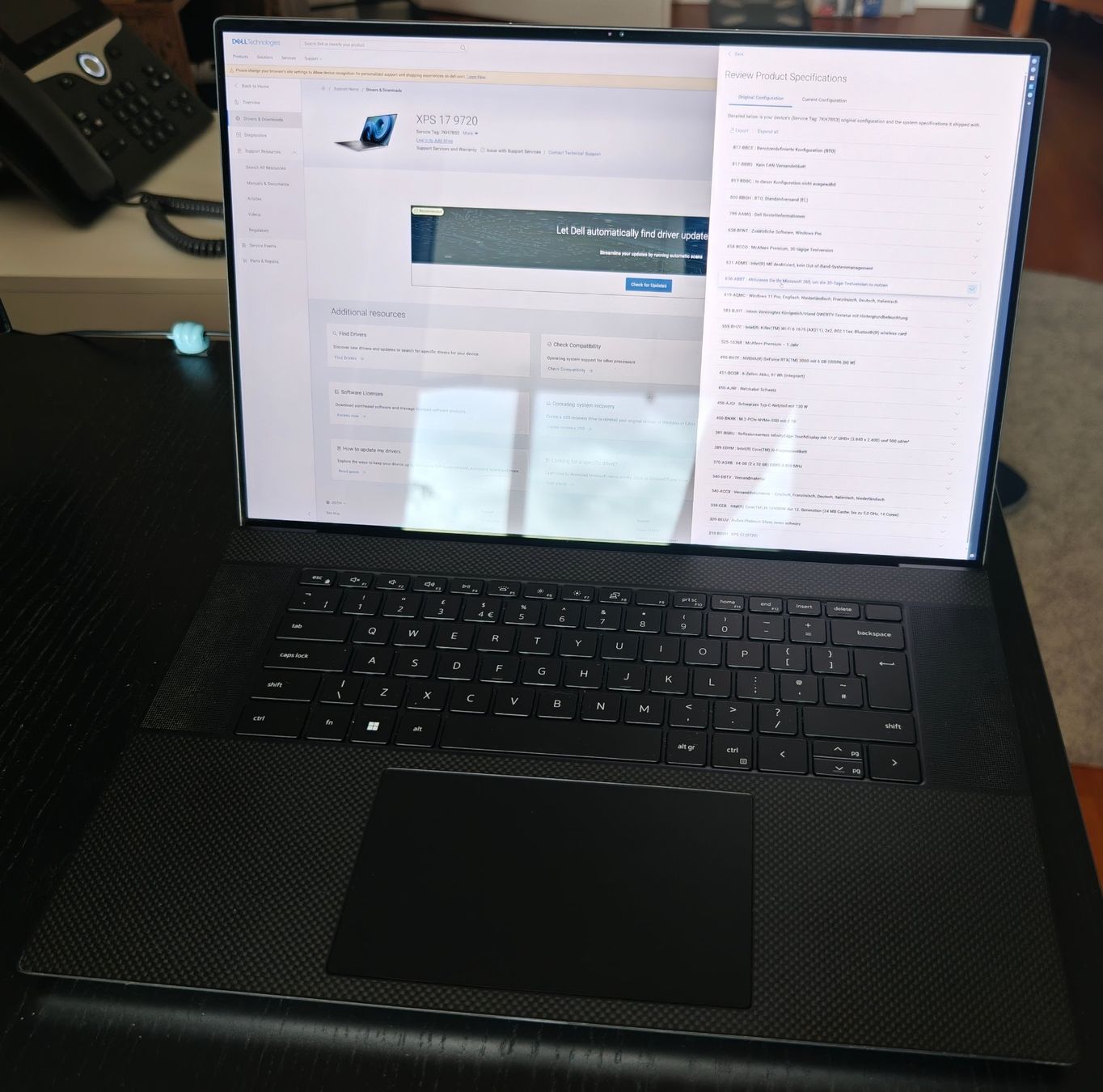 Dell Notebook: Dell XPS 17 9720 laptop – Usato da Baar venduto da bugacha