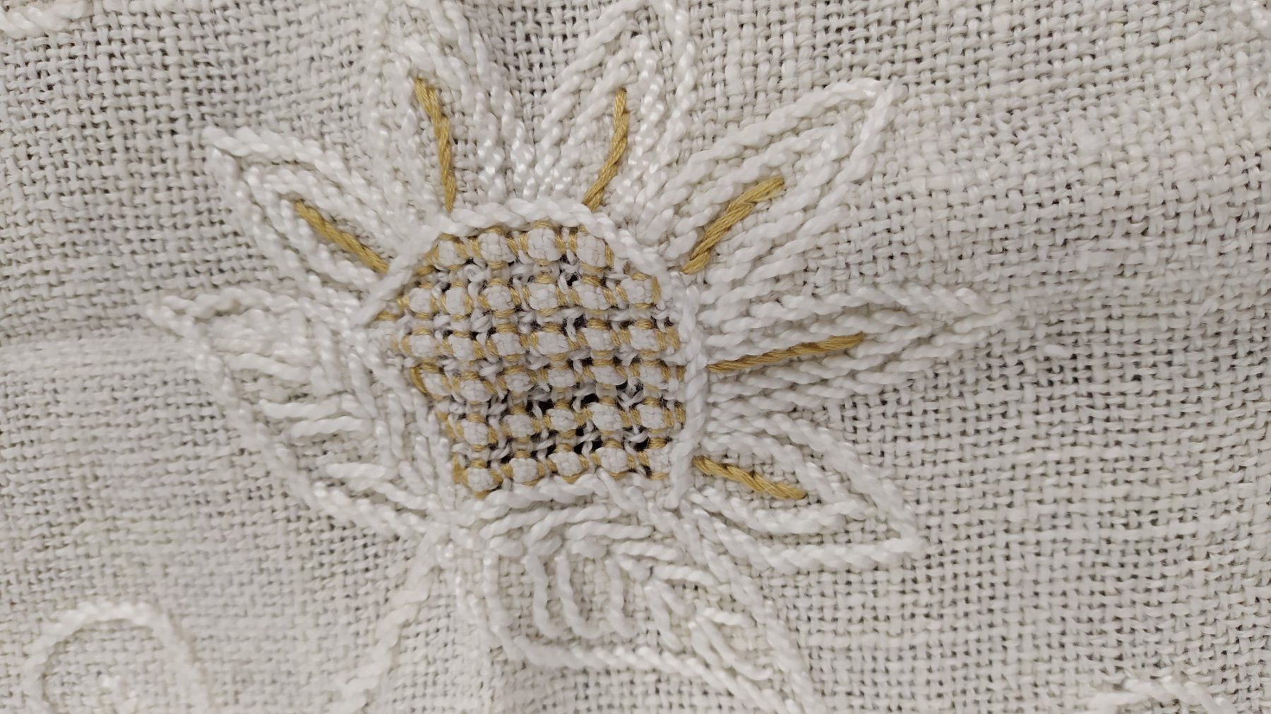 Altra biancheria da tavola: Nappe brodée, handmade – Nuovo (secondo la descrizione) da Chezard St-Martin venduto da Loucail 2
