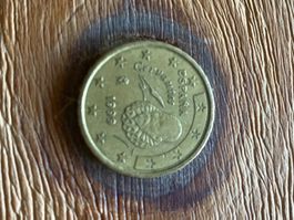 10 Euro cent Münze (Spanien 1999 - Strenge Rarität)