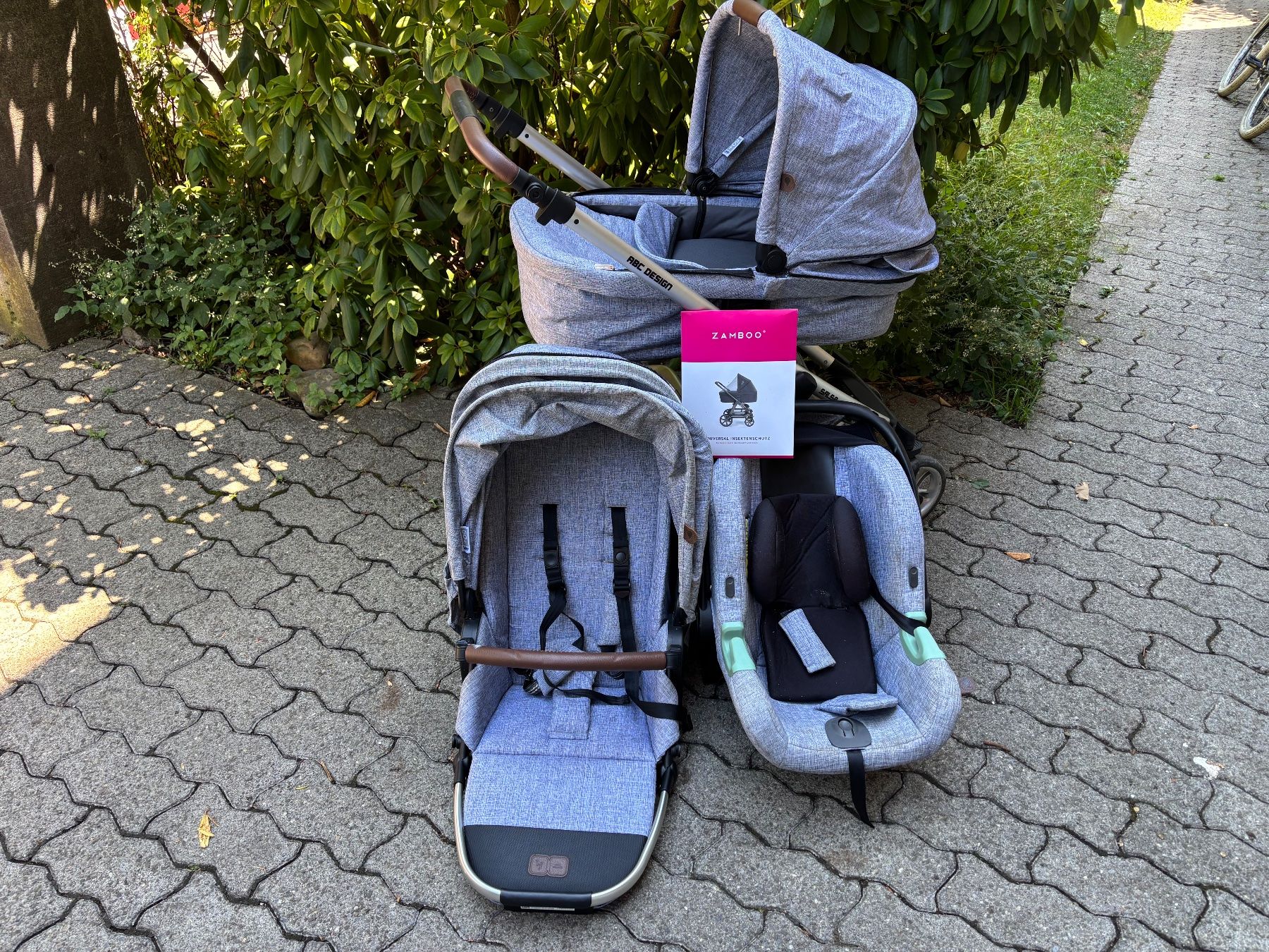 ABC Design Poussette: ABC Salsa 4: Set mit 4 Teilen – D'occasion à Zürich par Starwatcher