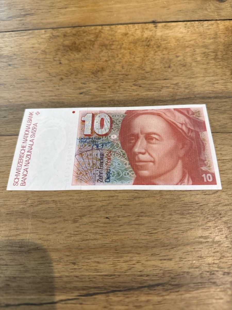 Banconote: Schweizer Franken 10 Note 1987 – Usato da Balterswil venduto da tadagmarsan