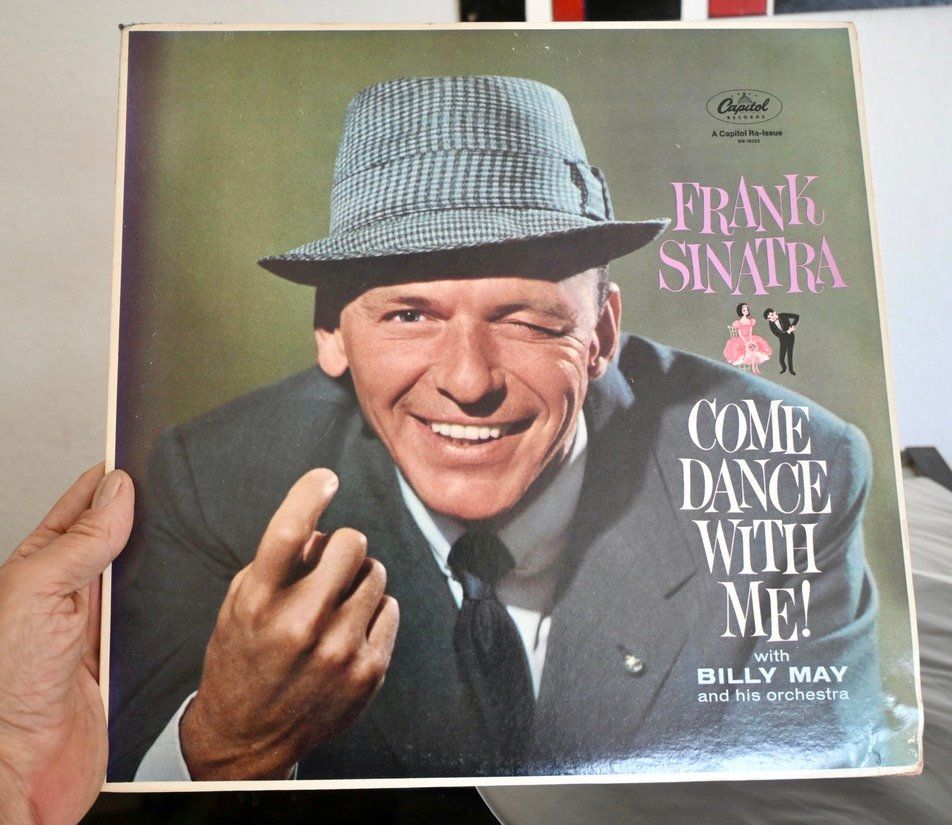 Dischi in vinile: Frank Sinatra -  Come Dance With Me US re 1980 LP – Usato da Pfaffhausen venduto da mono_rec 3