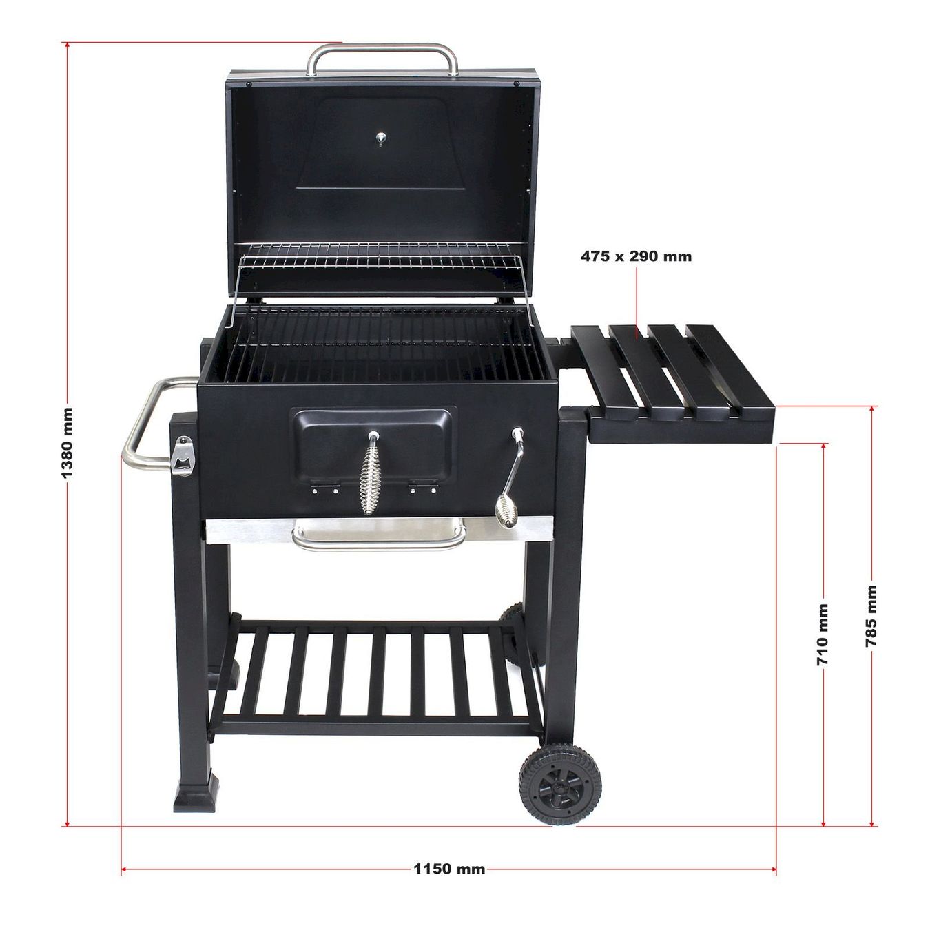 Grills: Wiltec BBQ Holzkohle Grillwagen – Neu und originalverpackt aus Bottighofen von zaap 5