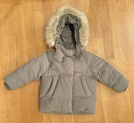 Winterjacke braun gr. 98 Zara