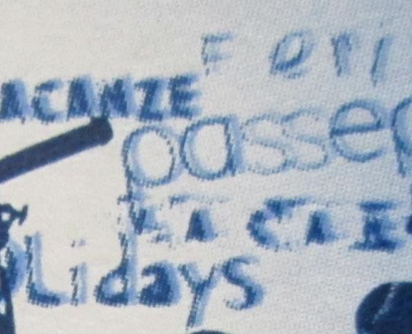 Alle Briefmarken: Farbverschiebung/doppelte Schrift, PJ394B, einz. bek. Ex.TOP – Gebraucht aus Rapperswil SG von designandmore 2