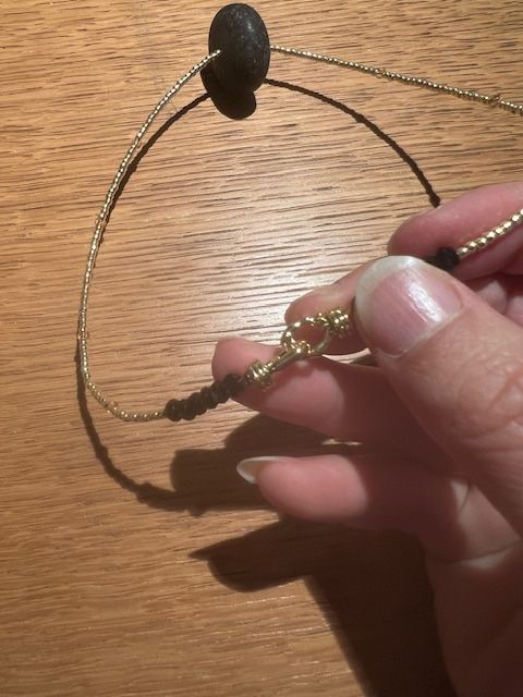 Catenine: Sehr schöne Kette mit echte  Stein - Onyx – Usato da Neerach venduto da romiping 6