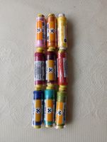 Vardhman Hammer Poly Nähgarn Set 8 Rollen neuwertig