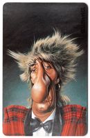 Rod Stewart - volle Telefonkarte aus Deutschland