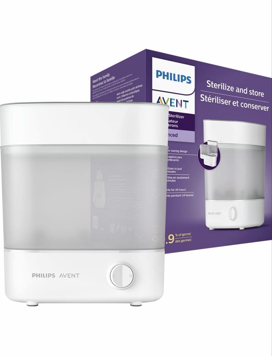 Philips Pasti del neonato: Philips Avent elektrischer Dampfsterilisator – Nuovo (secondo la descrizione) da Urtenen-Schönbühl venduto da Peklars 3