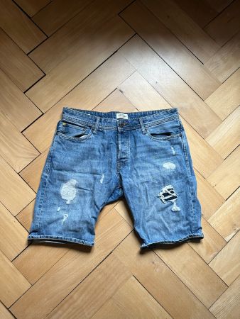 JACK & JONES - Jeansshorts blau L