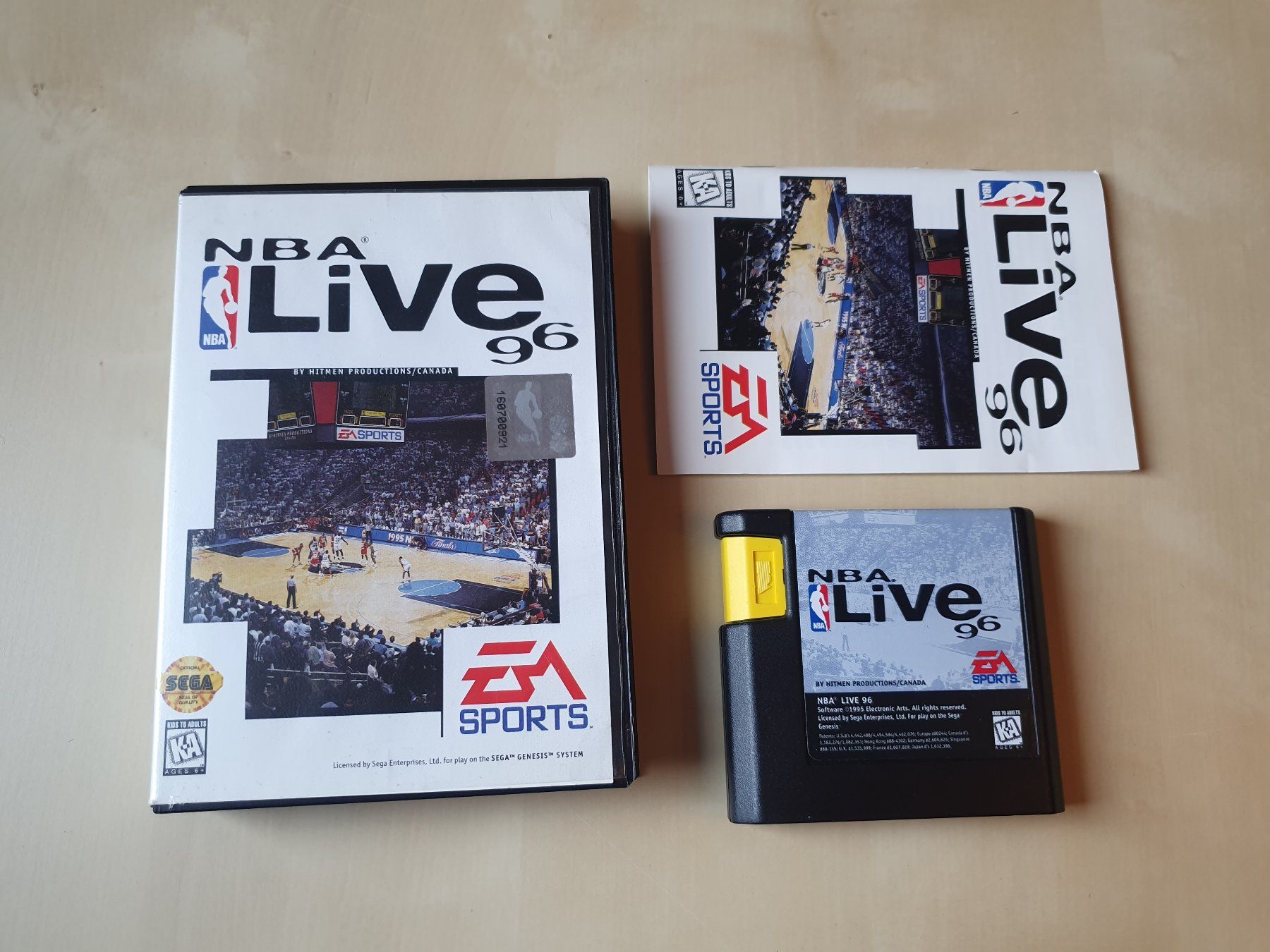Sega Giochi: NBA live 96 Genesis – Usato da Stansstad venduto da collectorsshop 2