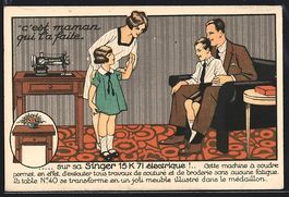 Cie Singer, 7 rue Monge, Paris, Singer 1