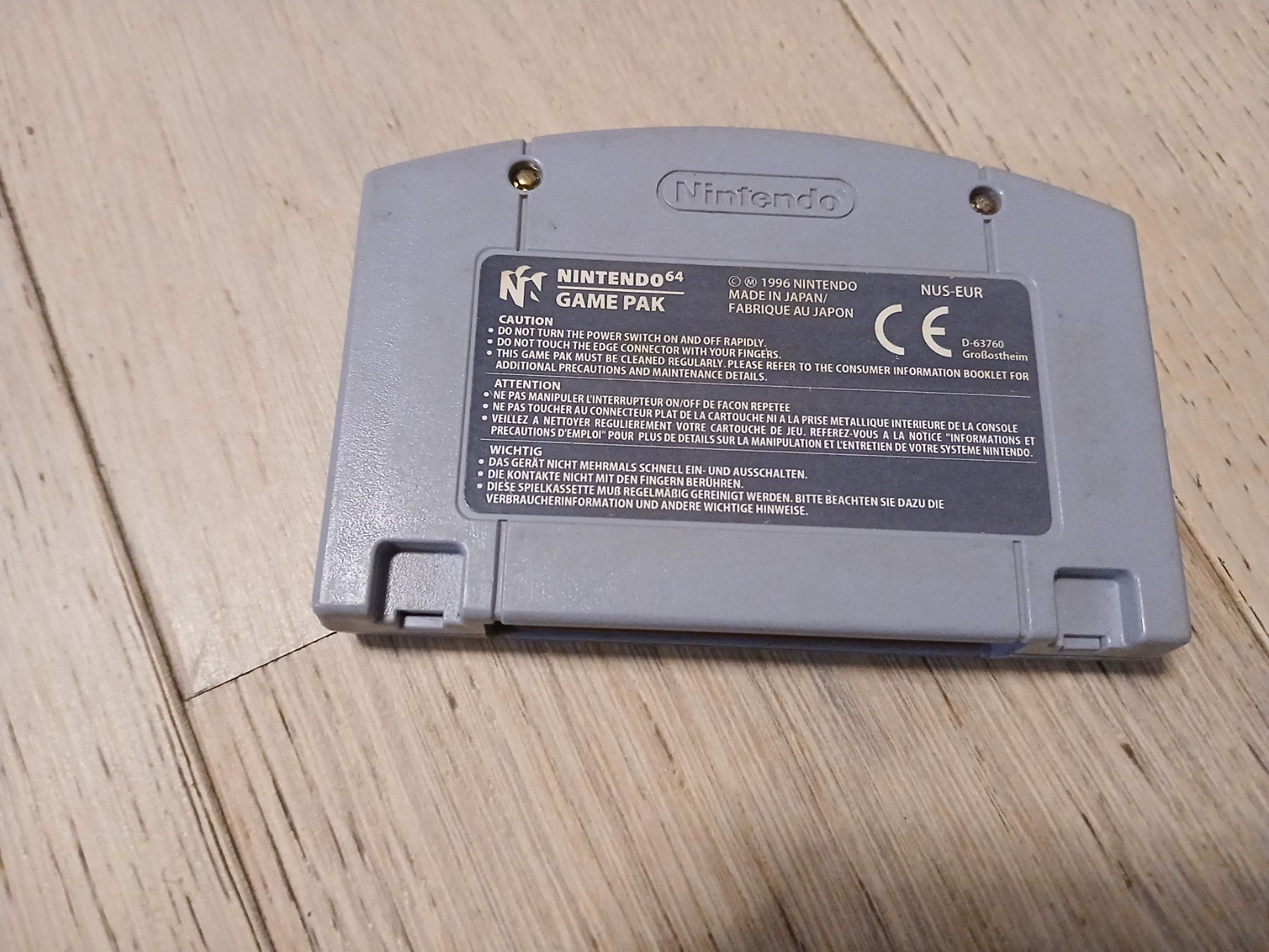 Jeux: Super Mario 64 N64 – D'occasion à Monthey par Micro-ondesGame 1
