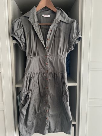Orsay Kleid Gr.36 kaki neu 2Chf briefversand 