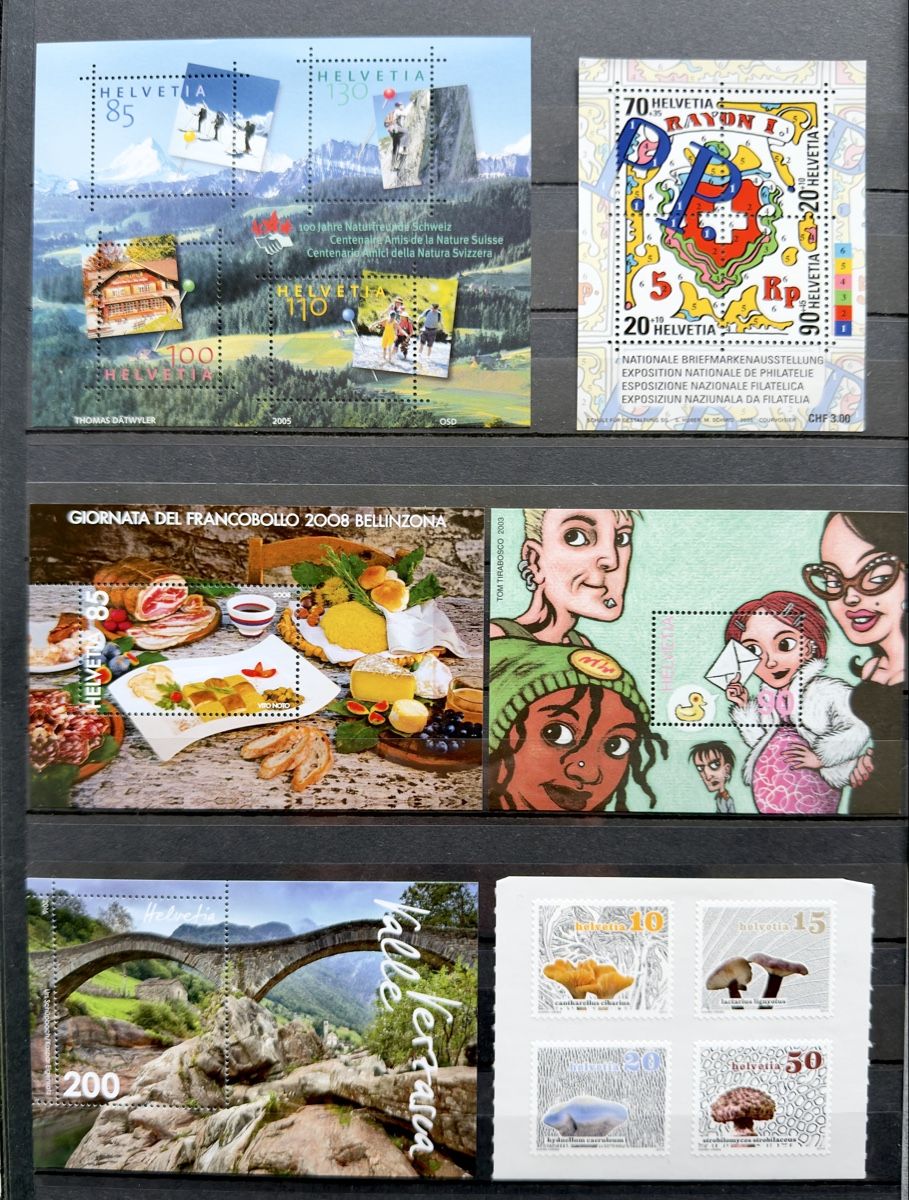 Tutti i francobolli: Frankatur CHF 100.- postfrische Kleinbogen – Nuovo (secondo la descrizione) da Glattbrugg venduto da Artos67 5