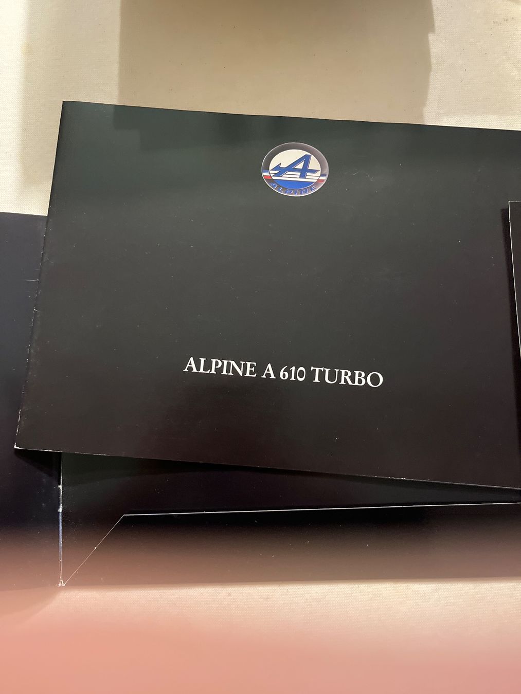 Documenti: Alpine A610 Turbo Prospekt 2teilig – Usato da Goldach venduto da SSRConzept 2