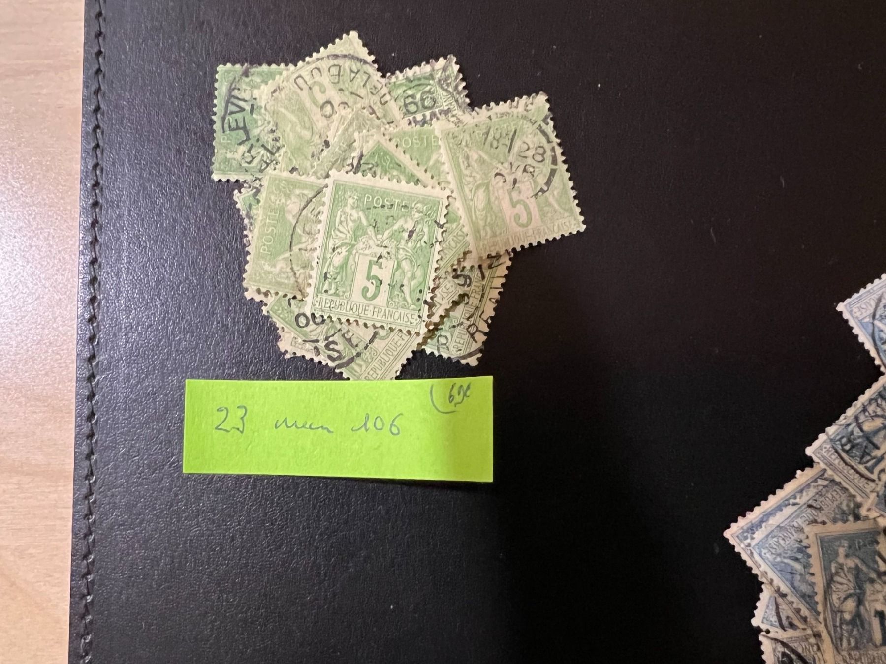 Tutti i francobolli: Super lot 600 type II SAGE oblitérés – Usato da Lausanne venduto da ffhoud 3