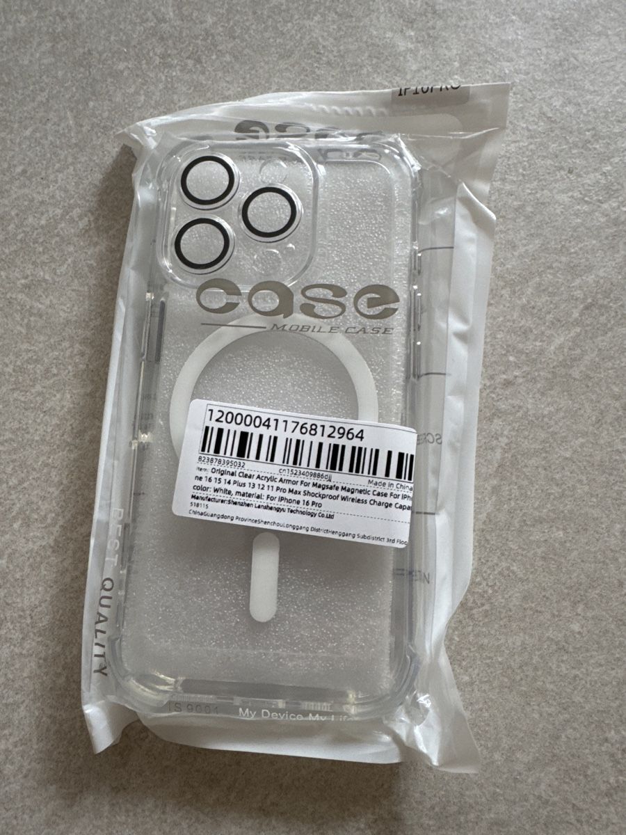 Apple Cover & Protezioni schermo: Cover iPhone 16 pro – Nuovo e nell'imballaggio originale da Buttikon SZ venduto da alf_g6sd 2