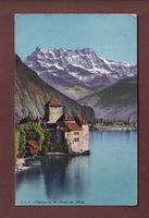 Château de CHILLON - Dents du Midi - 1921