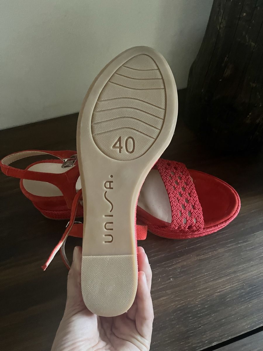 Unisa Damenschuhe: Unisa Sandalen Leder Gr. 40 neu – Neu (gemäss Beschreibung) aus Diepoldsau von Soleil0425 2