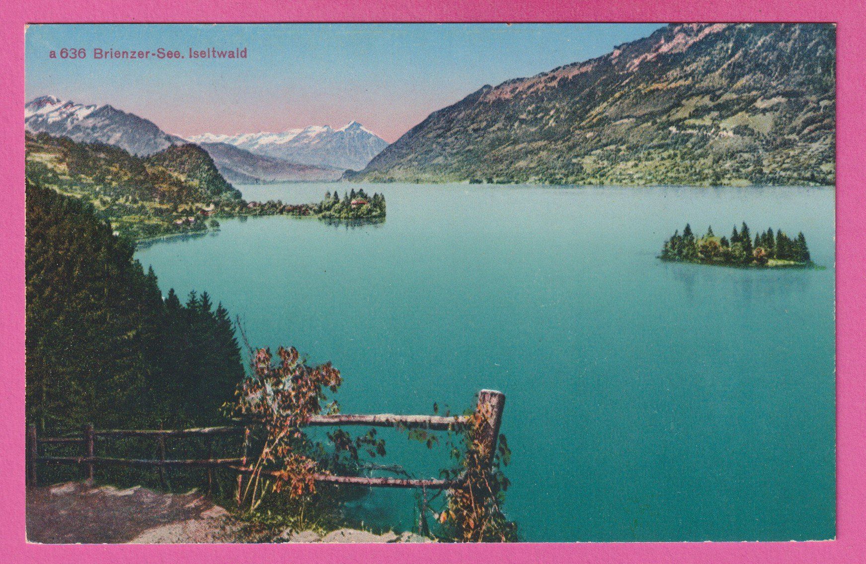 Cartes postales: Brienzer-See Iseltwald – D'occasion à Einsiedeln par dillie