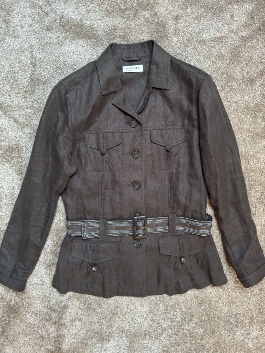 Giacche: Veste vintage 100% lin CANDA taille S-M – Usato da Vuippens venduto da Anna_as