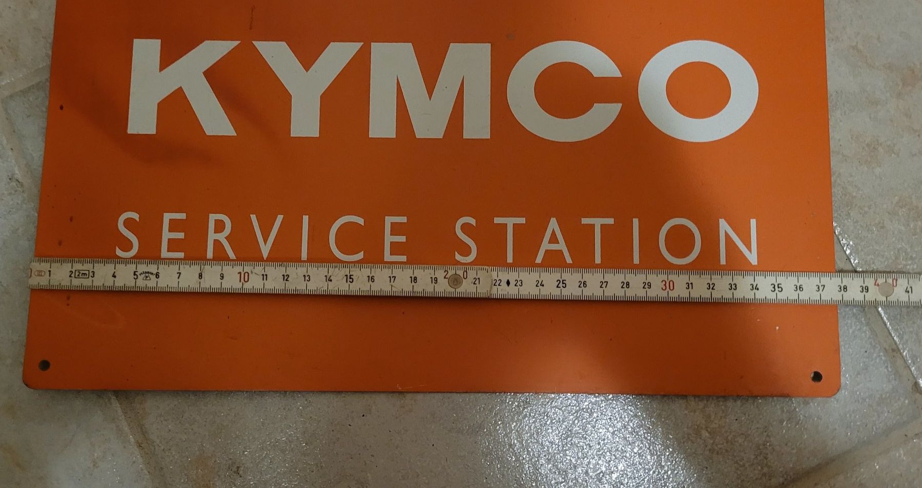 Schilder: 🛑 Kymco Werbeschild 🛑 – Gebraucht aus Goldingen von Guido06 2