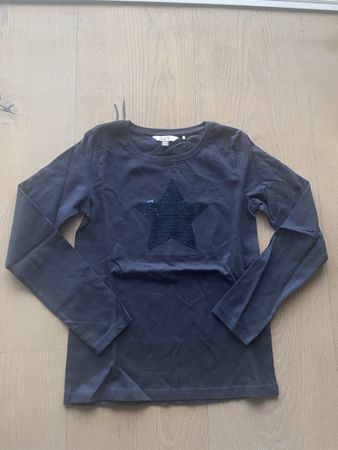 Kids Shirt Gr.140 mit Stern Pailletten - NEU!