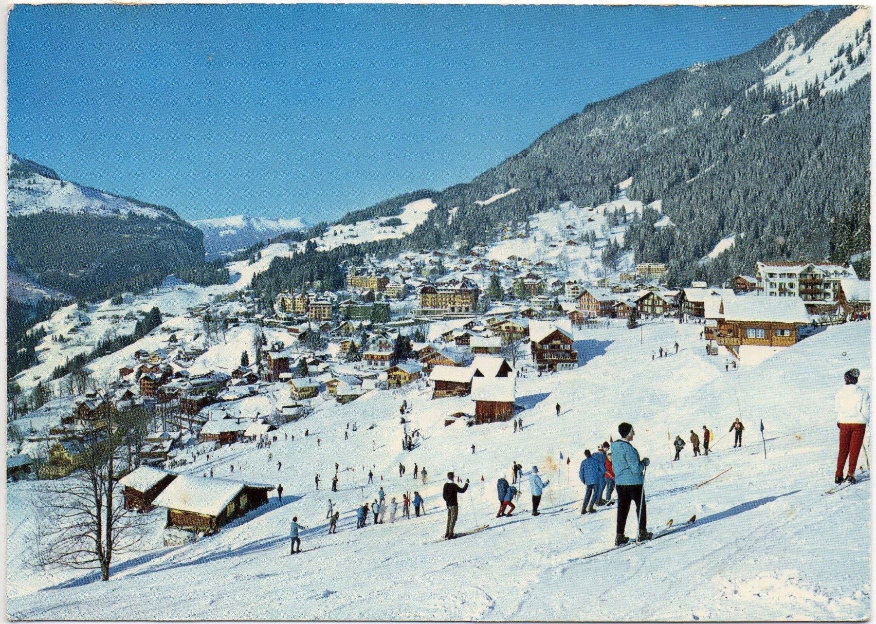 Cartes postales: WENGEN Skirennen – Neuf (Voir description) à Jona par philajona