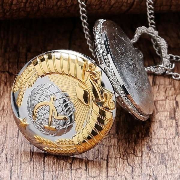 Uhren: Taschenuhr mit UdSSR Symbol – Neu und originalverpackt aus Castiel von mcconsulting 2