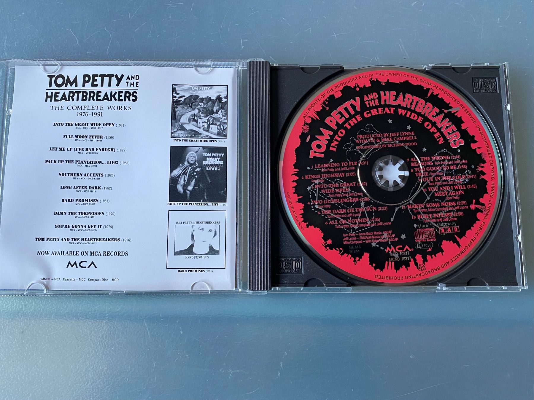 CD: Tom Petty - Heartbreakers - Into the great wide open – Usato da Oberried Brienz venduto da Chyara 2