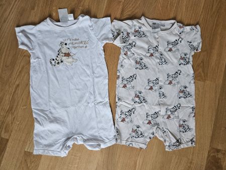 2x Sommer Pyjama, Disney Winnie Pooh, Grösse 92