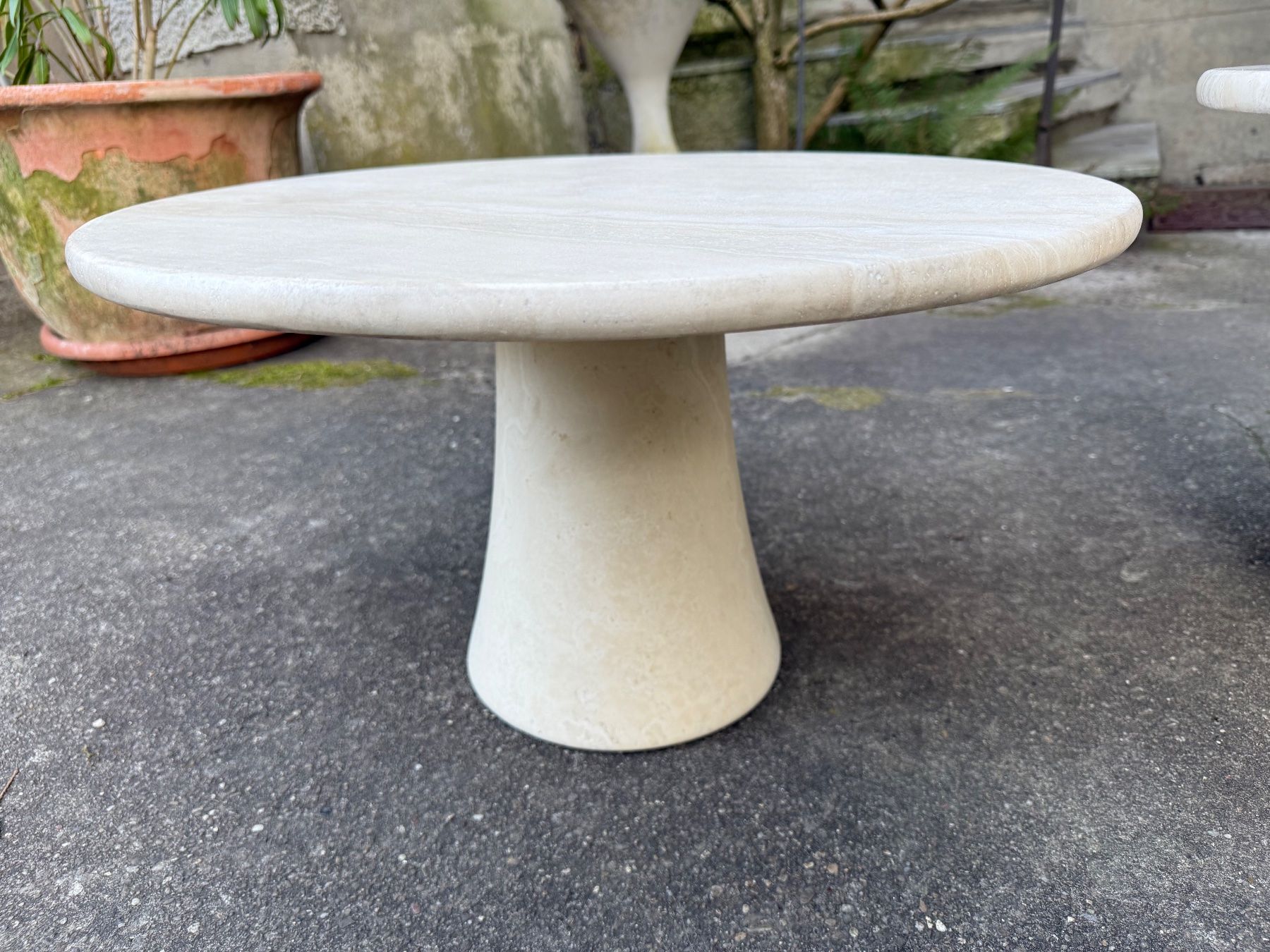 Set di tavolo e panche: Travertin Salontische // 2er Set – Usato da Schinznach-Dorf venduto da mix 7