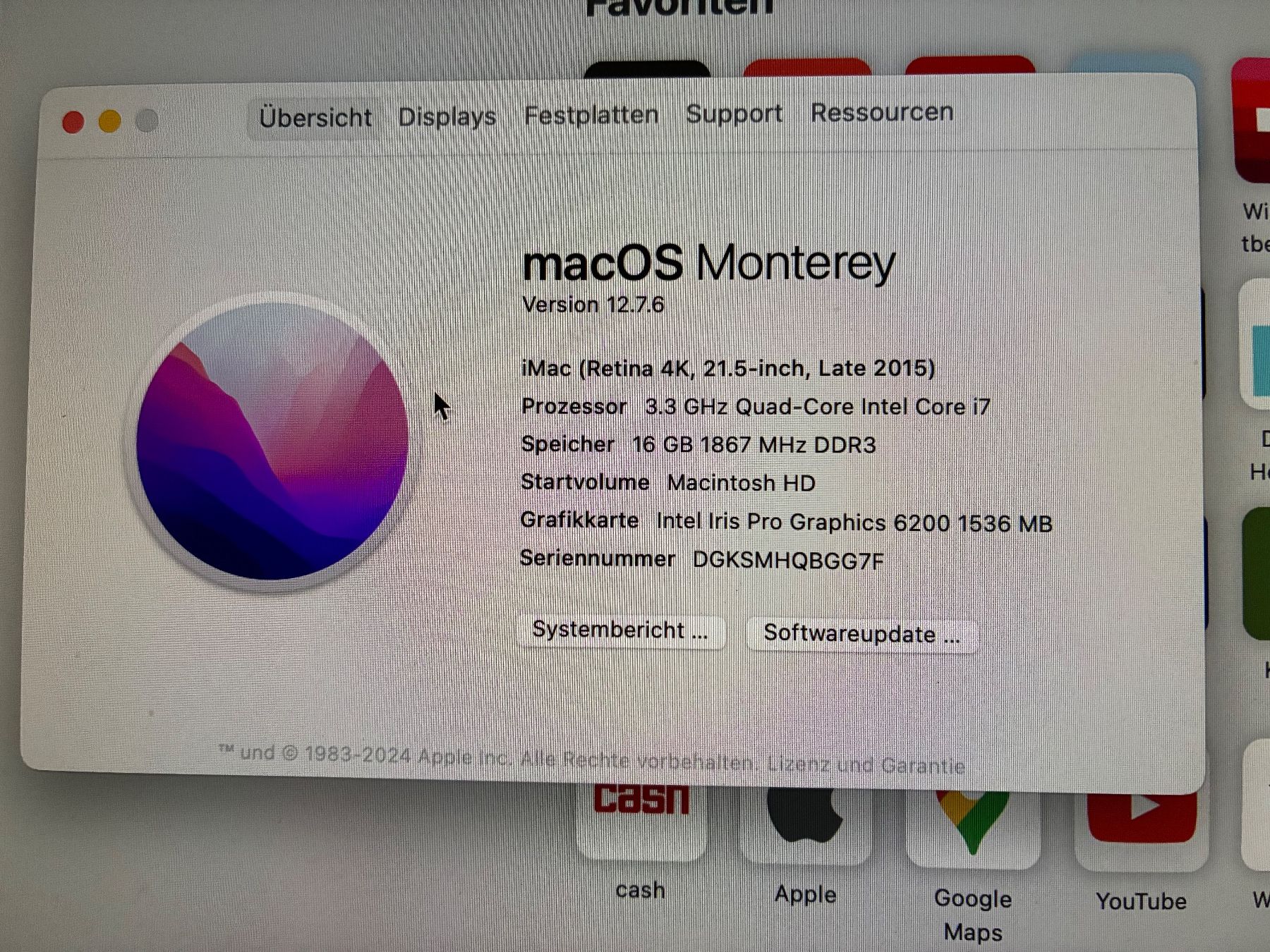 Apple PC: Apple iMac Computer mit Tastatur neuwertig – Usato da Unterägeri venduto da Phil5 3
