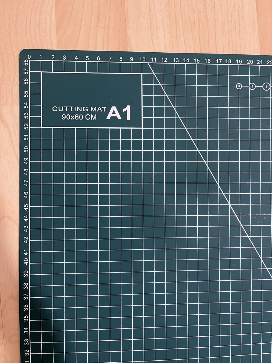 Bastelsets: Schneidematte A1 60 x 90 cm, doppelseitige Bastelmatte – Neu und originalverpackt aus Nussbaumen AG von c.4 4