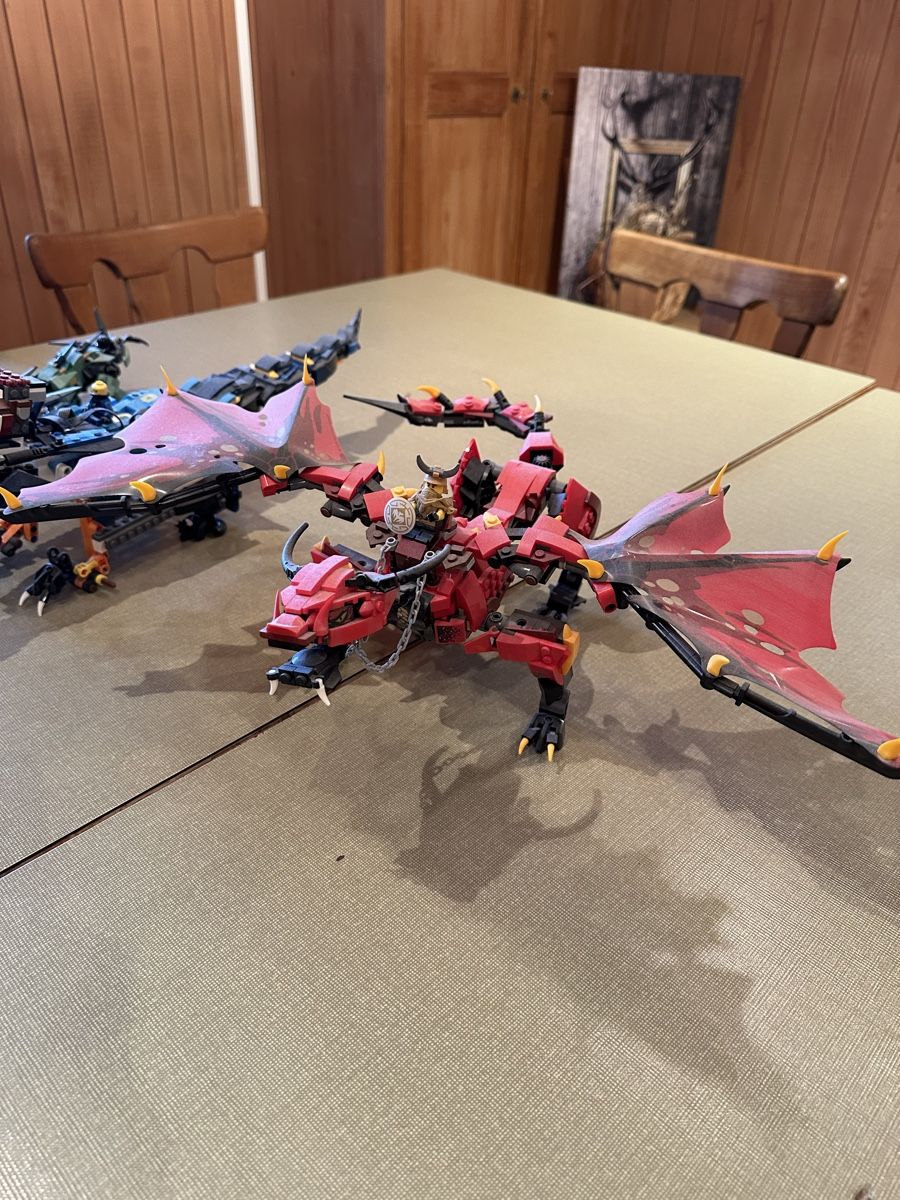 Lego Statuette: LEGO Ninjago Drachen  – Usato da Farnern venduto da Nalanik 2